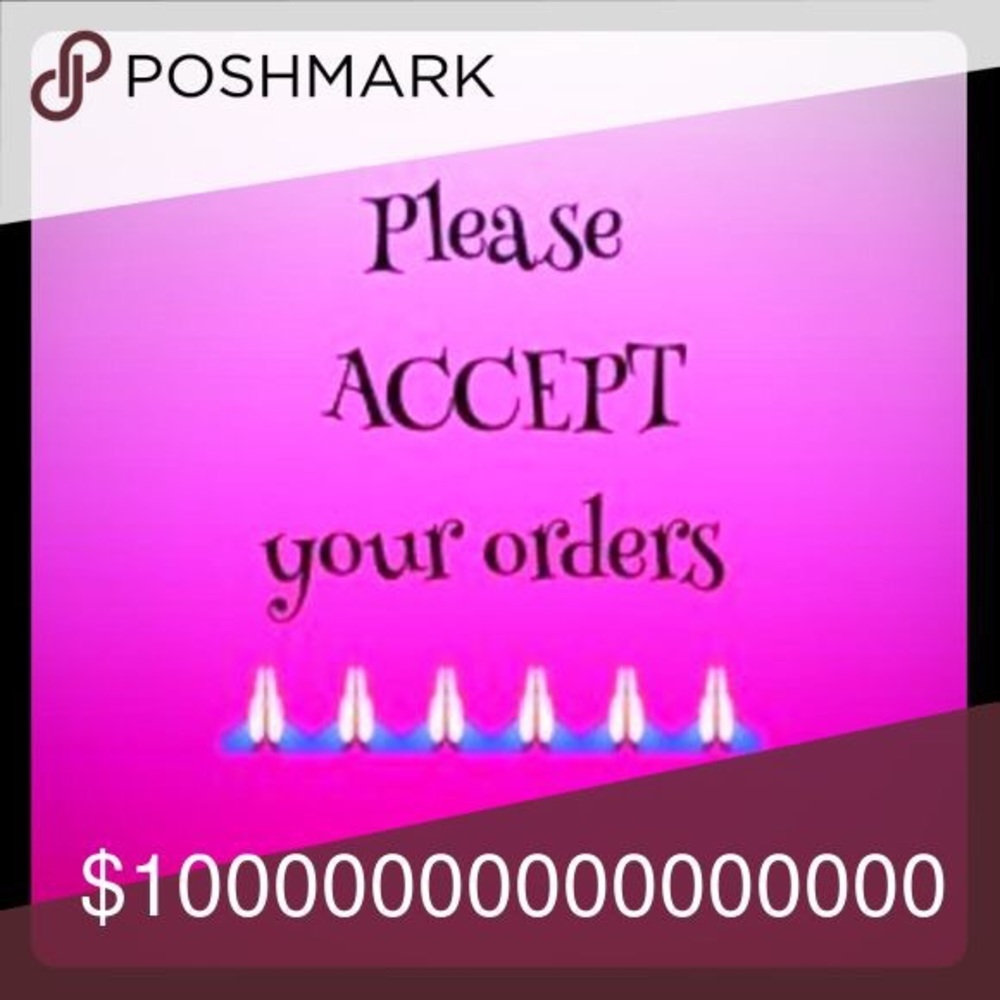 Accept your order ASAP